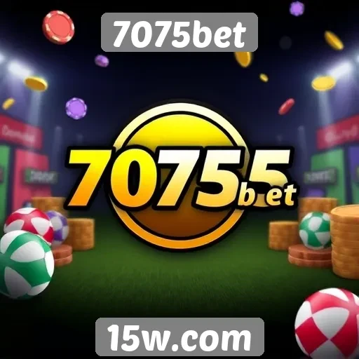 Variedade de jogos disponíveis no 7075bet